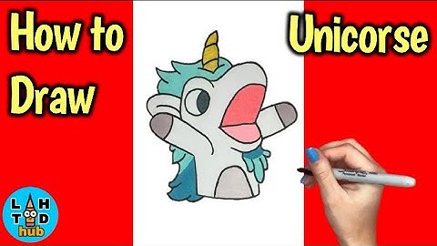 How to Draw Unicorse Easy | Bluey