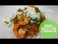 Cómo hacer fideo seco con camarón | Cocina Delirante en Sale el Sol
