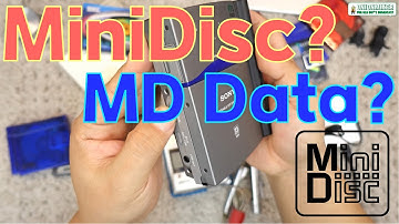 MiniDisc.. 그게 뭐에요? MD Data? 이건 또 뭔데? - 겉대리