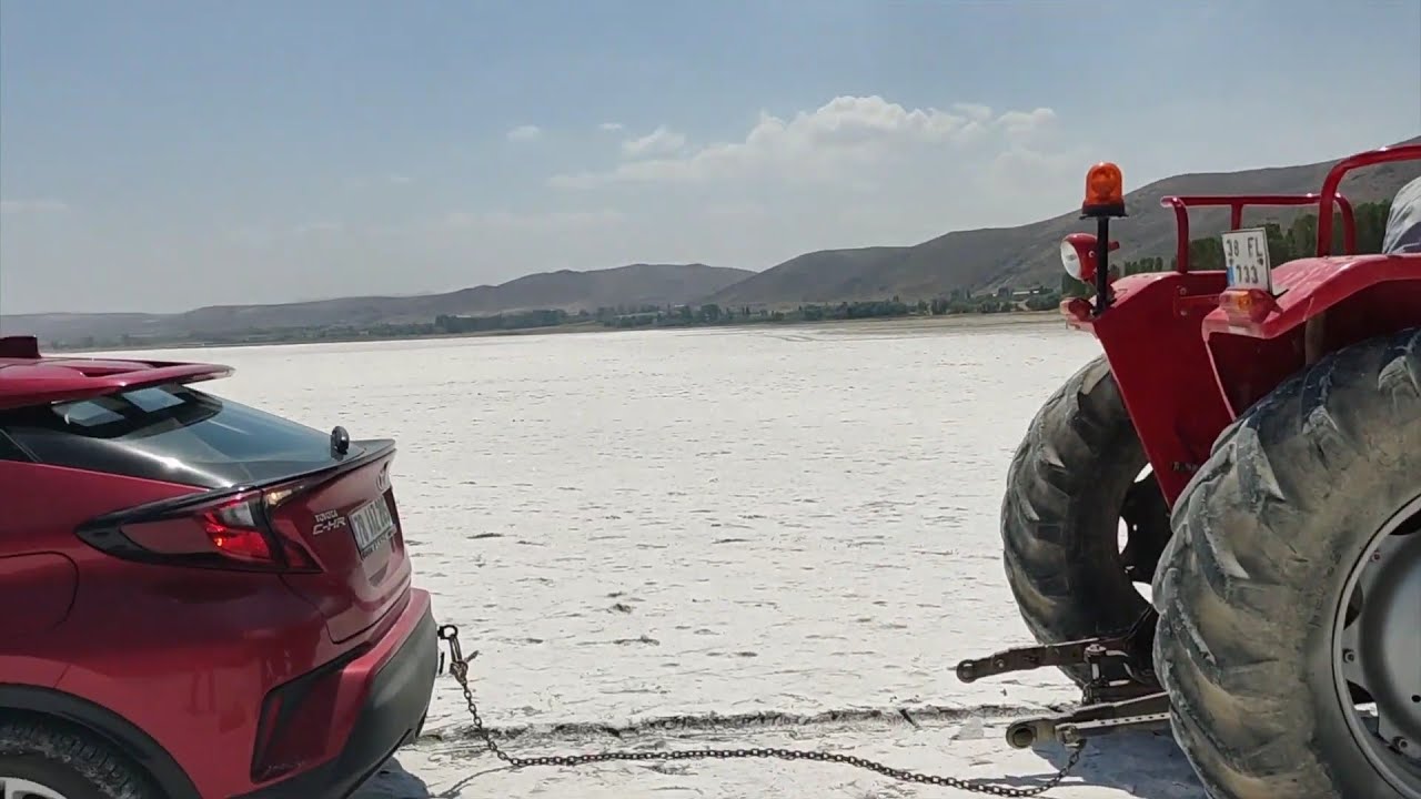 Tuz gölüne arabayla battık !!! KAYSERİ VLOG