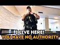 Cop Demanded ID From A Man Sitting In His Own Building And Faced A Brutal Refusal