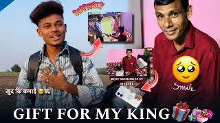 FIRST GIFT 🎁 FOR MY ( KING 🥹 ||  Rohuuu_37 Volg🎥 || My life Best Moment 🥺…