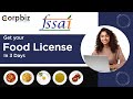 Fssai license for foodpreneurs in india fssai registration online corpbiz