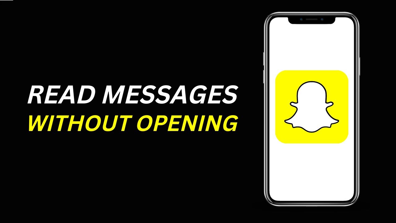 How To Read Message On Snapchat Without Opening It YouTube
