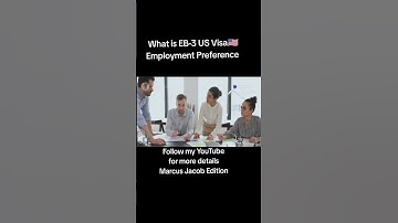 what is EB-3 US Visa Employment Preference #shortvideo