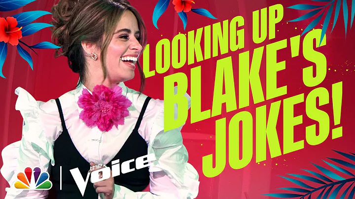 Camila Totally Gets All of Blake's References | NBC's The Voice Blind Auditions 2022 Outtakes