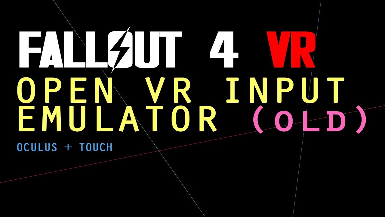 mobil dokumentarfilm Manchuriet Fallout 4 VR and OpenVR Input Emulator - YouTube