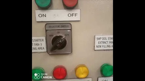 DOL Circuit Shift to Danfoss VFD For Exhaust Fans