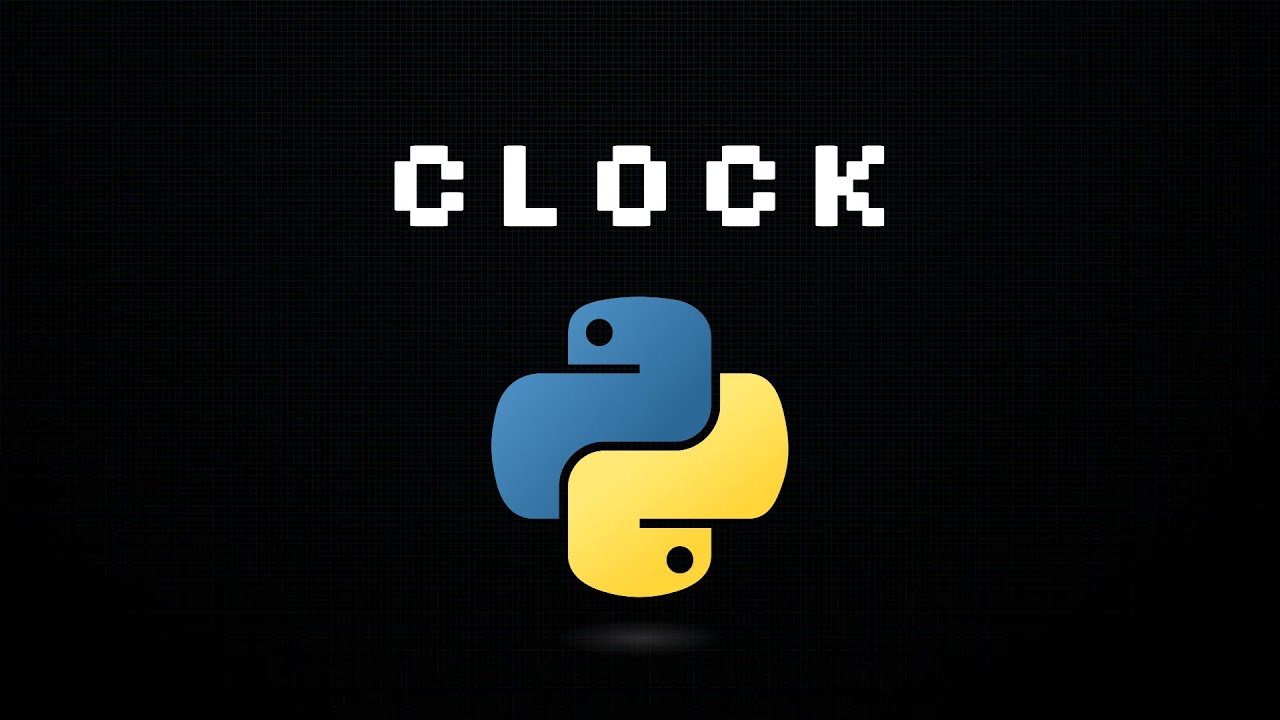 Create a Clock in Python - YouTube