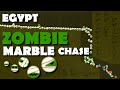 Egypt Zombie Marble Race 1 - Escape from the Mummies