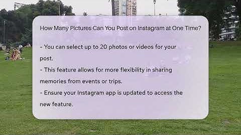How Many Pictures Can You Post on Instagram at One Time? - Everyday-Networking