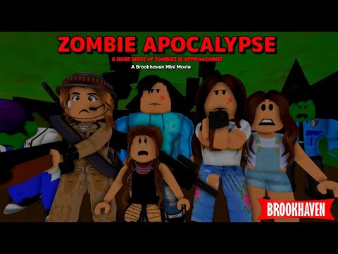 THE ZOMBIE APOCALYPSE...!!! || Brookhaven Movie (VOICED) || CoxoSparkle
