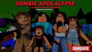 THE ZOMBIE APOCALYPSE...!!! || Brookhaven Movie (VOICED) || CoxoSparkle screenshot 2