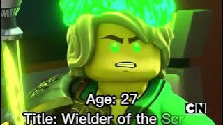 Evolution of Lloyd (Ninjago)