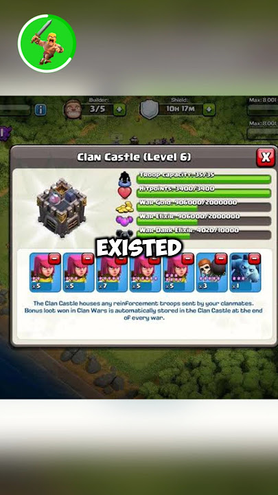 First Ever CLAN In Clash Of Clans. #clashofclans #coc #shorts