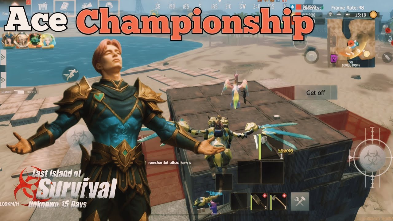 ACE CHAMPIONSHIP MODE LAST ISLAND OF SURVIVAL|| LAST DAY RULES SURVIVAL ||
