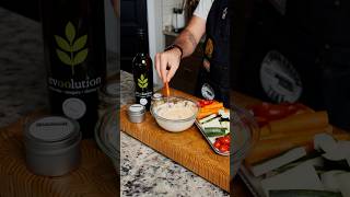 What’s your favourite kind of vegetable dip? Yogurt based? Hummus? Ranch? DRY?#food  #recipe #snack