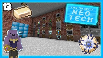 FTB NeoTech - Ep. 13 - Modern Industrialization PlatLine & EV Age Beginnings