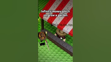 Infinite money glitch (grow a garden Roblox) #glitch #roblox #growagarden