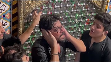 Mir Hasan Mir & Mir Qasim Live Haye Haye Ali Akbar Maqam e Shehzada Ali Akbar, Karbala 19 moharram