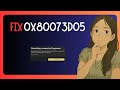 EASY FIX For "0x80073d05 Error Code" in Microsoft Store - GUIDE