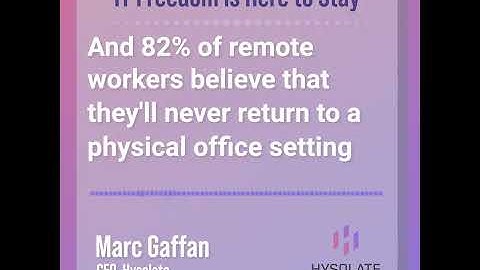 Marc Gaffan talks about employees