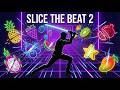 BEAT SABER Immersive Interactive Warm Up | Neon Rhythm Game | Viral Interactive Game ⚡