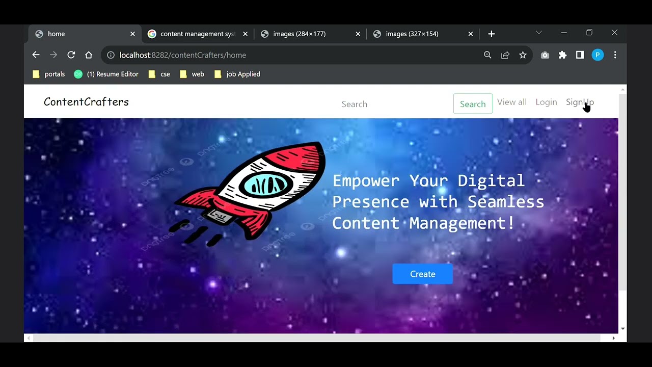 Full Stack Content Management System - YouTube