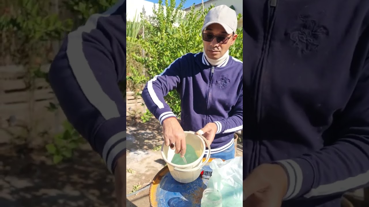 المبيد الفطري النحاسي - عجينة بوردو - لمكافحة فطريات النبات #البحرين #زراعة #agriculture