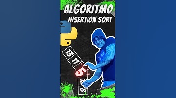 Algoritmo de ordenamiento por insercion. #programacion #python #algoritmos #insertionsort