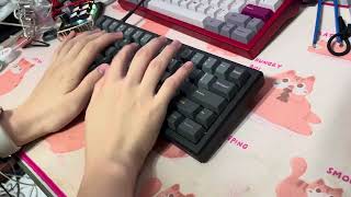 Salvation60 vanta black fr4 gmk oblivion