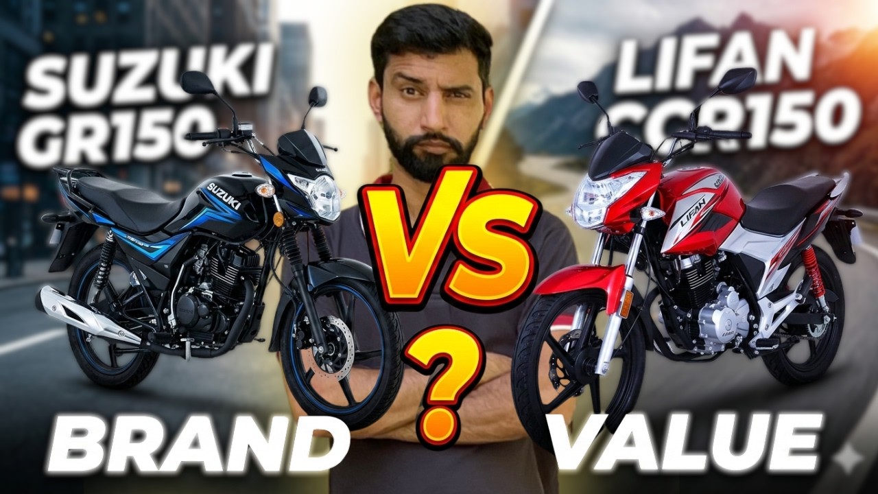 Lifan CCR150 vs Suzuki GR150  Which is the best value for money In Pakistan?