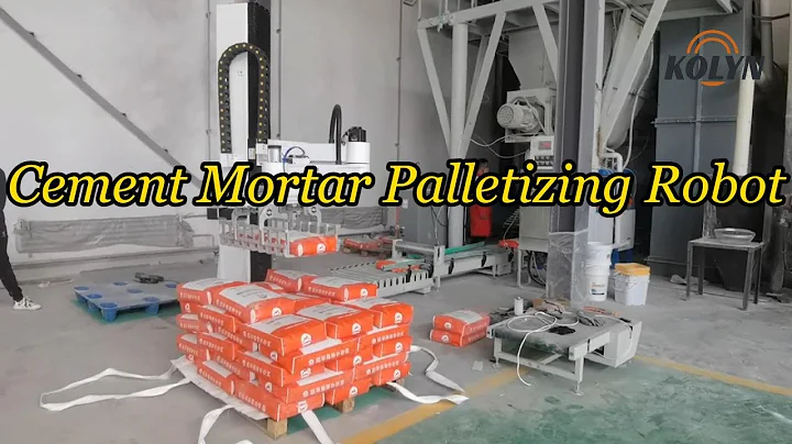 Bagged Cement Mortar Palletizing Robot