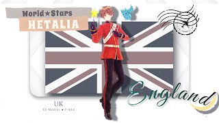 ヘタリアMMD] イギリス - 3Dモデル配布 - YouTube