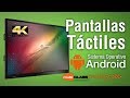 Sistema Operativo Android de la Pantalla táctil multiCLASS Touch Screen de 86"