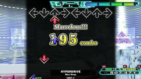 [DDR A20 PLUS] Moe Shop - HYPERDRIVE [DP EXPERT] 999,970