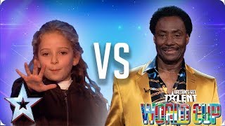 Issy Simpson vs Donchez Dacres | Britain's Got Talent World Cup 2018