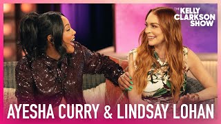 Lindsay Lohan & Ayesha Curry's Recipe For A Great Rom-Com