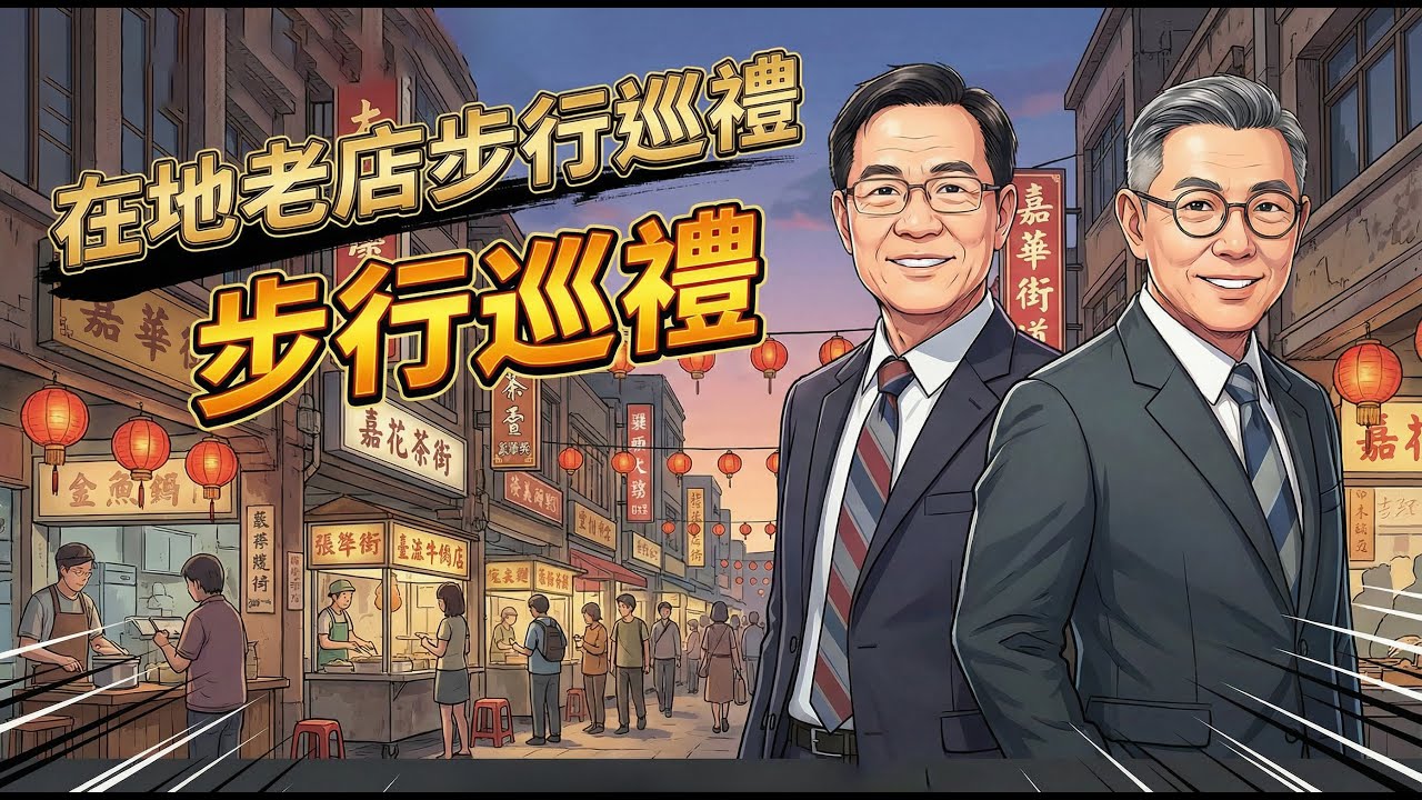 嘉義，啓楷，阿北，小草一起去掃街！心存善念盡力而為～