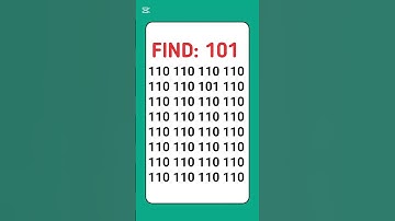 optical illusion test for genius spot the odd number in sec#shortsfeed #puzzle #opticalillussion