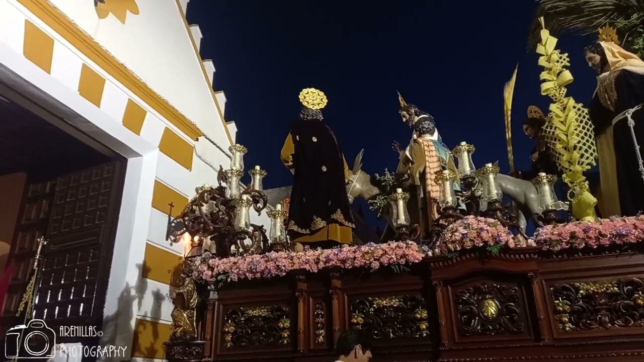 Borriquita Dos Hermanas presentación en VeraCruz 2022