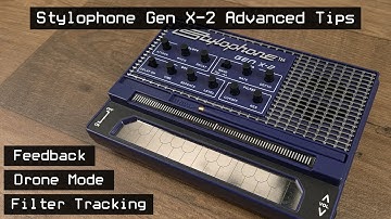 Stylophone Gen X-2 advanced tips - Feedback, Drone Mode, Filter Tracking