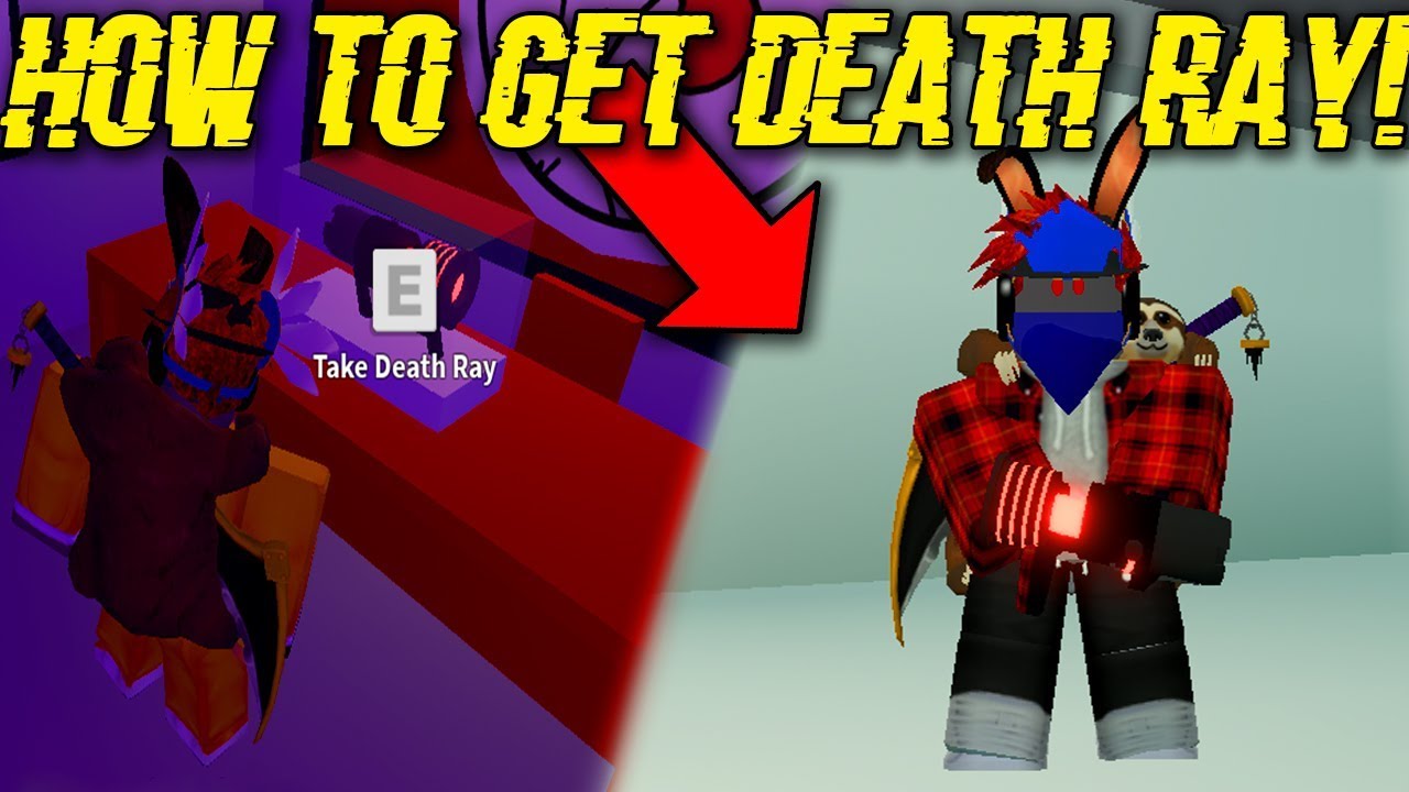 How To Get The New Death Ray Gun New Weapon Op Roblox Mad