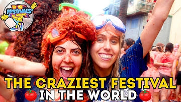 The Craziest Festival in the World 🍅 | La Tomatina Buñol 2025 | 120 Tons of Tomatoes in 60 Minutes 🍅