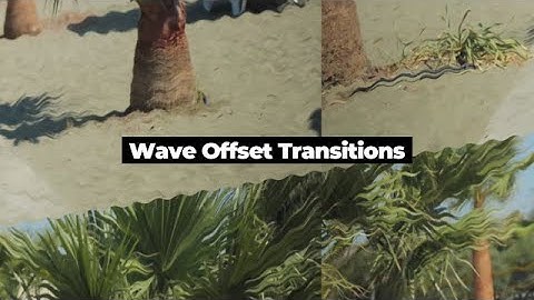 Wave Offset Transitions Premiere Pro Presets