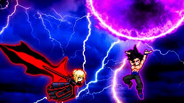 Alter Saber TP (New) VS Goku 1000 TP V1 in Jump Force Mugen 🤩