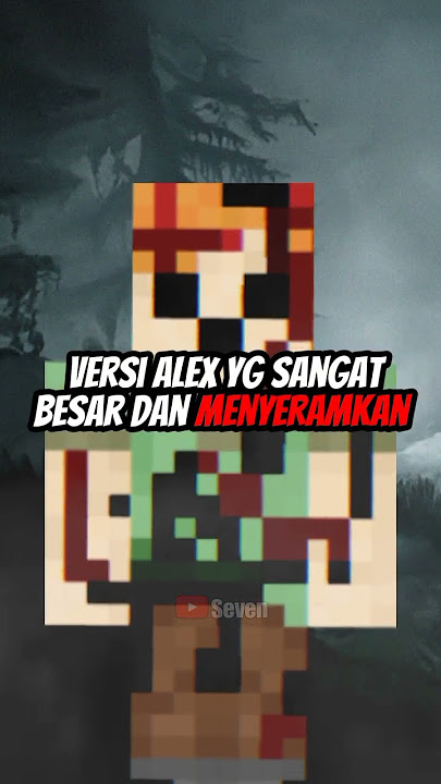 Cerita Sebenarnya Asal Usul Giant Alex di Minecraft! #shorts #short #minecraft