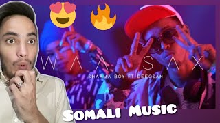 Indian React to Somali Music Sharma Boy ft Deeqsan Abdinasir - WAA SAX (Official video)