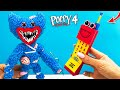 DIY Making Poppy Playtime 4 Plush - How to Make Injured Huggy Wuggy Ollie papercraft - Easy Tutorial