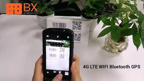 Android industrial pda terminal with thermal printer scanner NFC rfid reader barcode scanner pdas